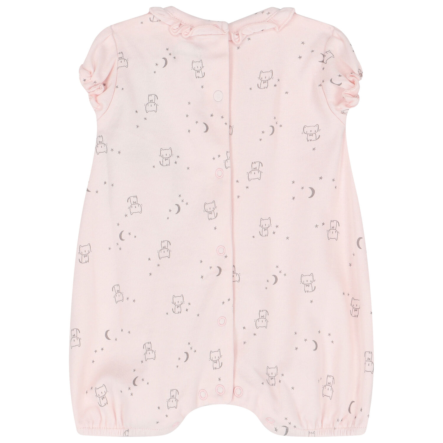 Baby Girls Pink Organic Cotton Shortie, 1, hi-res image number null