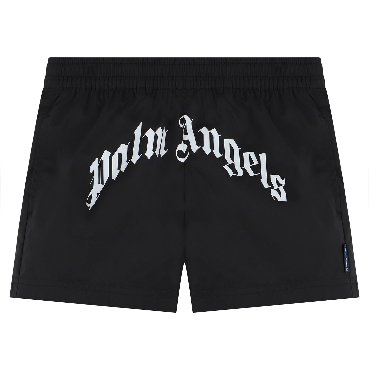 Black Logo Swim Shorts, 1, hi-res image number null