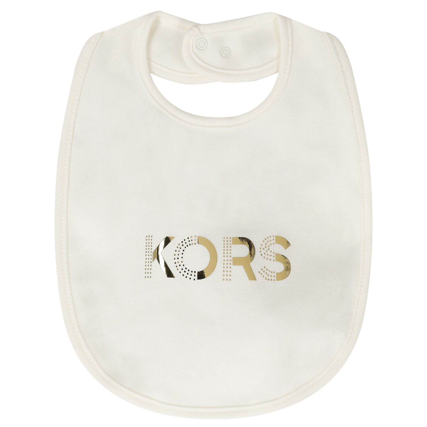 Baby Girls Ivory & Gold Logo Babygrow Gift Set, 1, hi-res