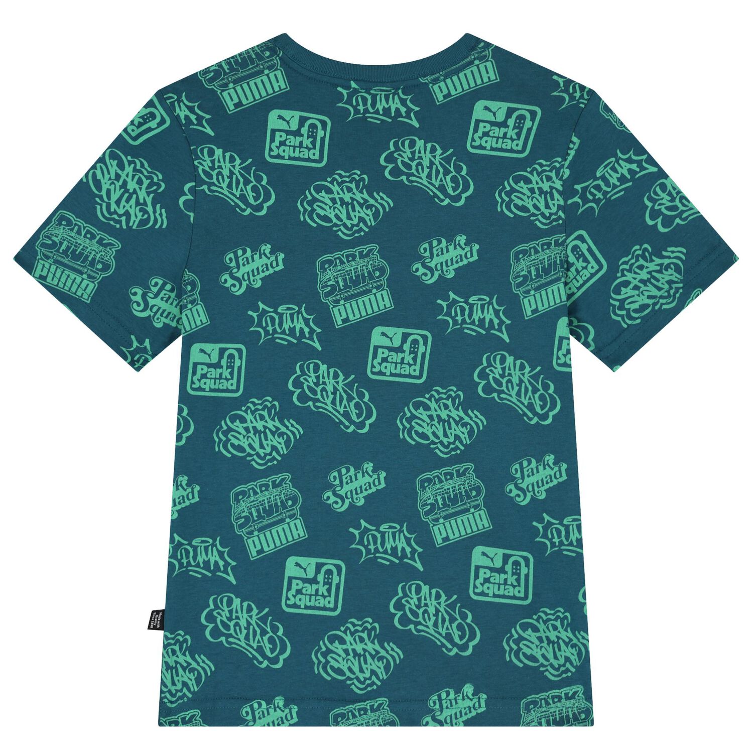 Boys Green Logo T-Shirt, 1, hi-res