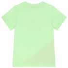 Boys Green Logo T-Shirt, 2, hi-res