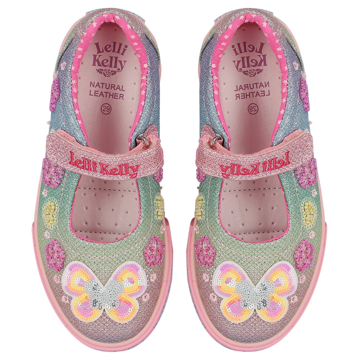 Girls Multi-Coloured Logo Shoes, 1, hi-res image number null