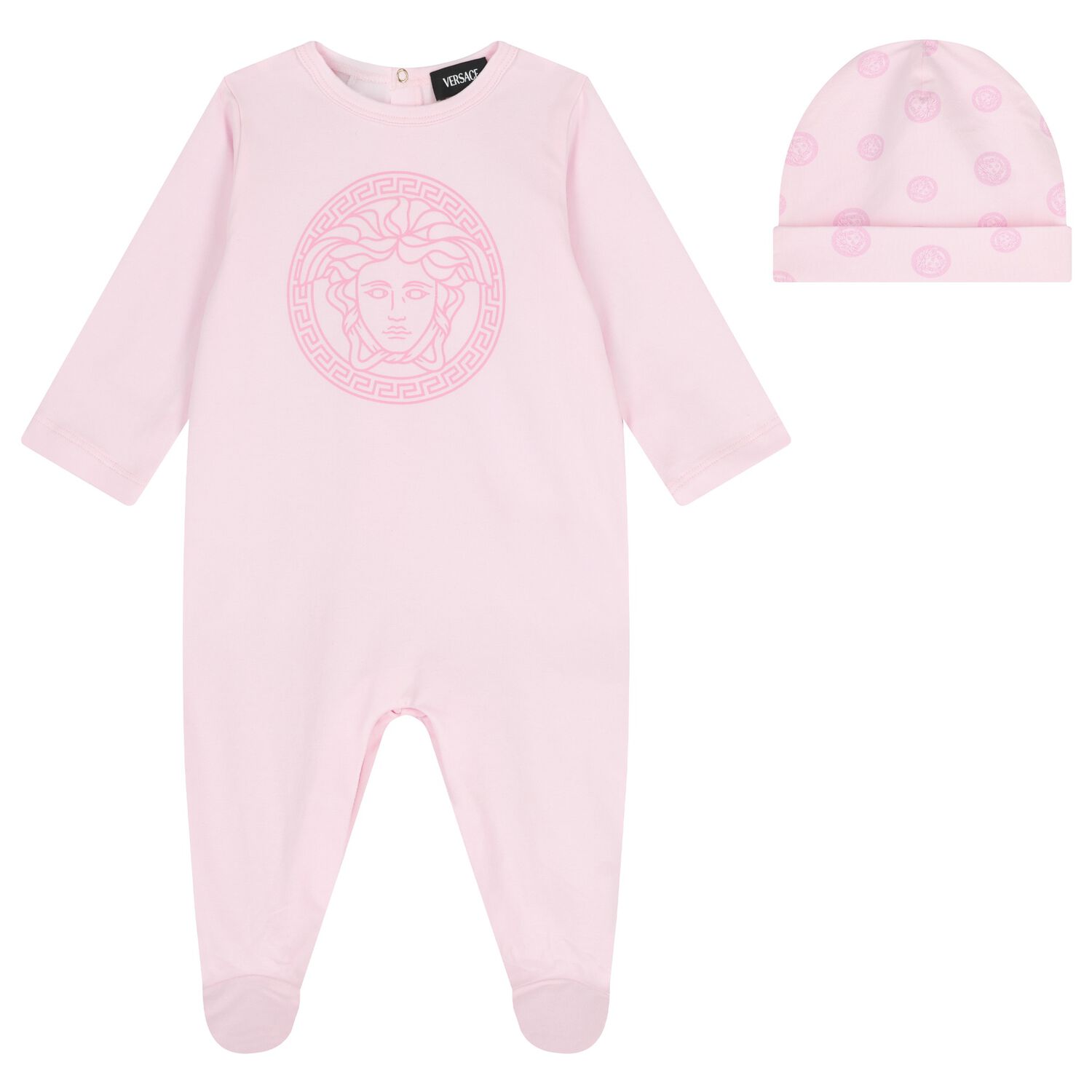 Baby Girls Pink Medusa Babygrow Gift Set, 1, hi-res