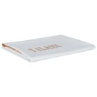 White & Beige Geo Map Baby Blanket, 1, hi-res