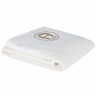 Ivory & Gold Logo Baby Blanket, 1, hi-res