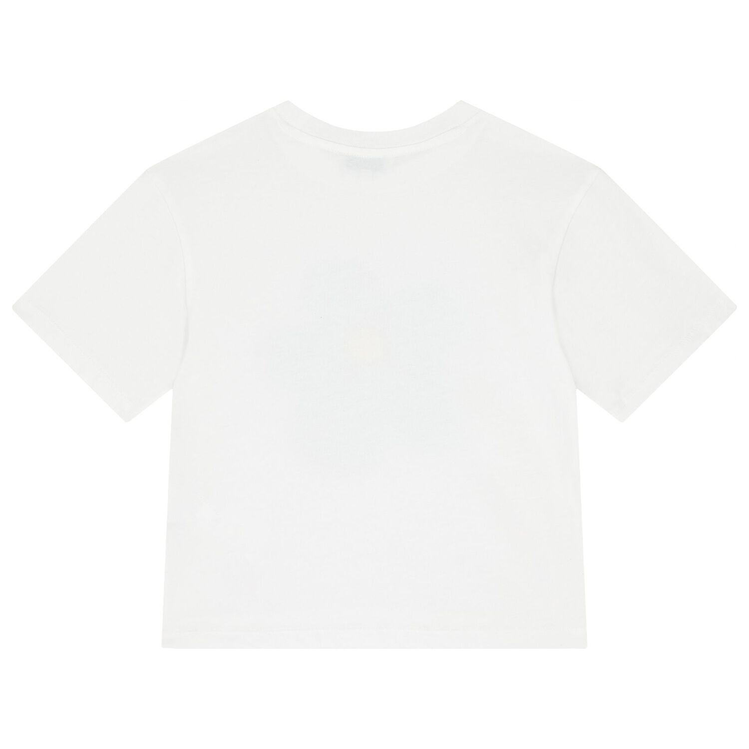 Girls White Daisy T-Shirt, 1, hi-res image number null