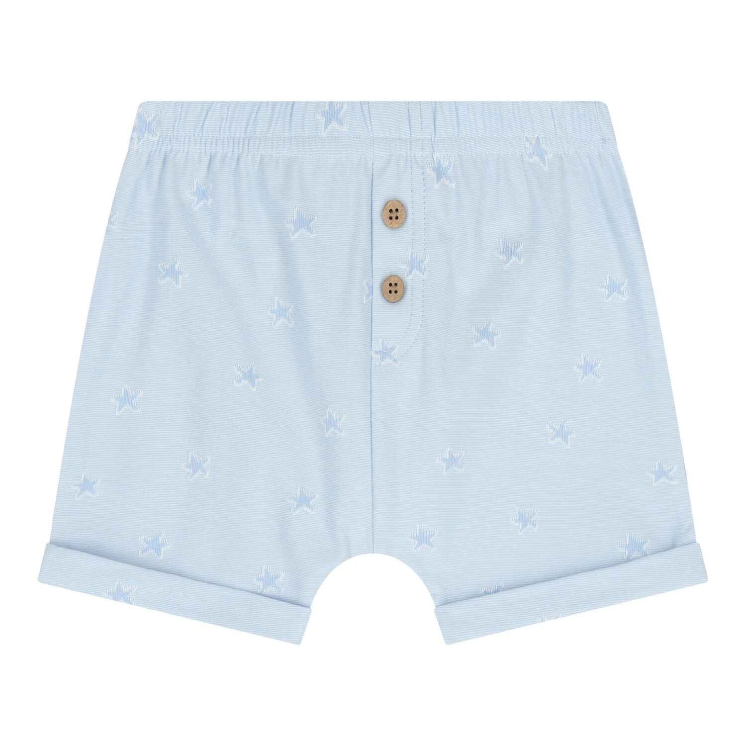 Baby Boys White & Blue Shorts Set ( 2-Pack ), 1, hi-res