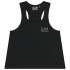 Girls Black Logo Shorts Set, 1, hi-res