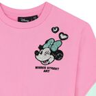 Girls Pink Disney Sweatshirt, 1, hi-res