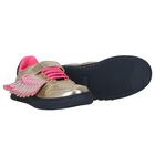 Girls Gold Wings Trainers, 1, hi-res