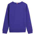 Boys Blue Logo Sweatshirt, 1, hi-res