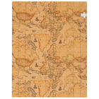 Ivory & Beige Geo Map Baby Blanket, 2, hi-res