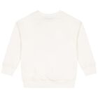 Girls Ivory Bag Logo Sweatshirt, 1, hi-res