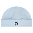 Baby Boys Blue Logo Hat, 2, hi-res