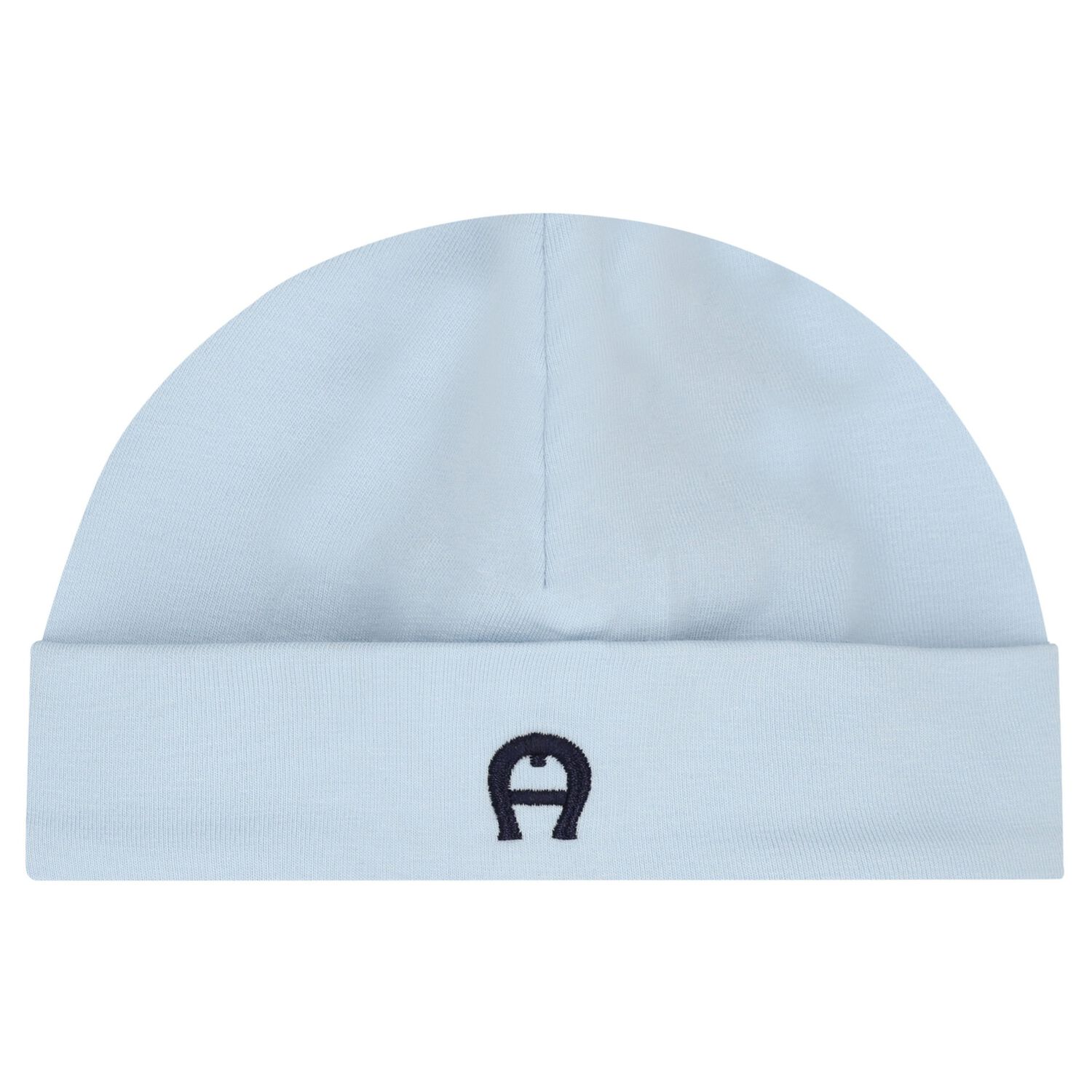 Baby Boys Blue Logo Hat, 2, hi-res