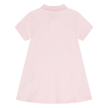 Baby Girls Pink Logo Polo Dress