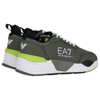 Green Logo Trainers