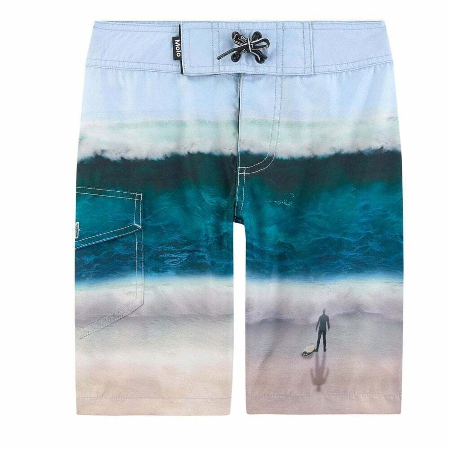 Boys Printed Surfer Swimshorts, 1, hi-res