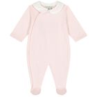 Baby Girls Pink Logo Babygrow Gift Set, 1, hi-res