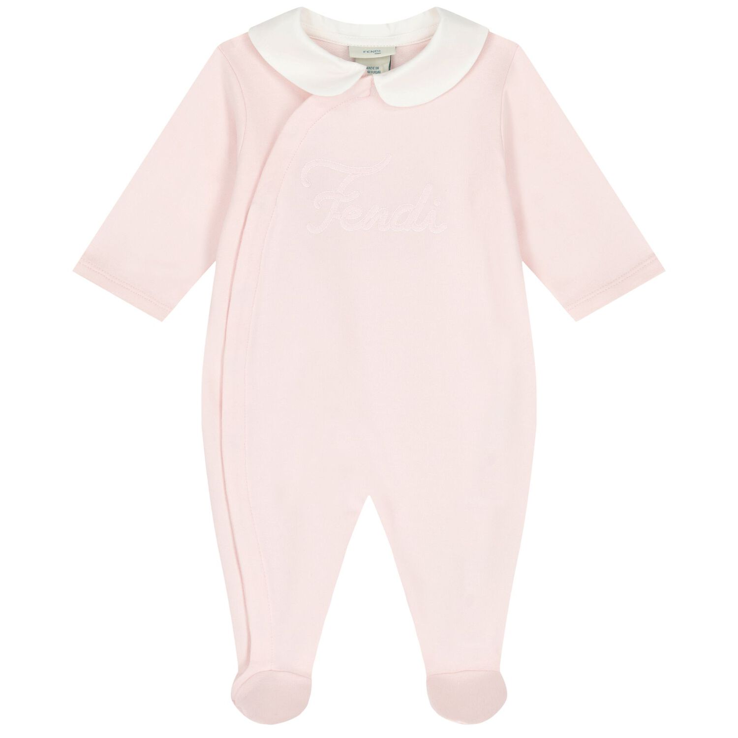 Baby Girls Pink Logo Babygrow Gift Set, 1, hi-res
