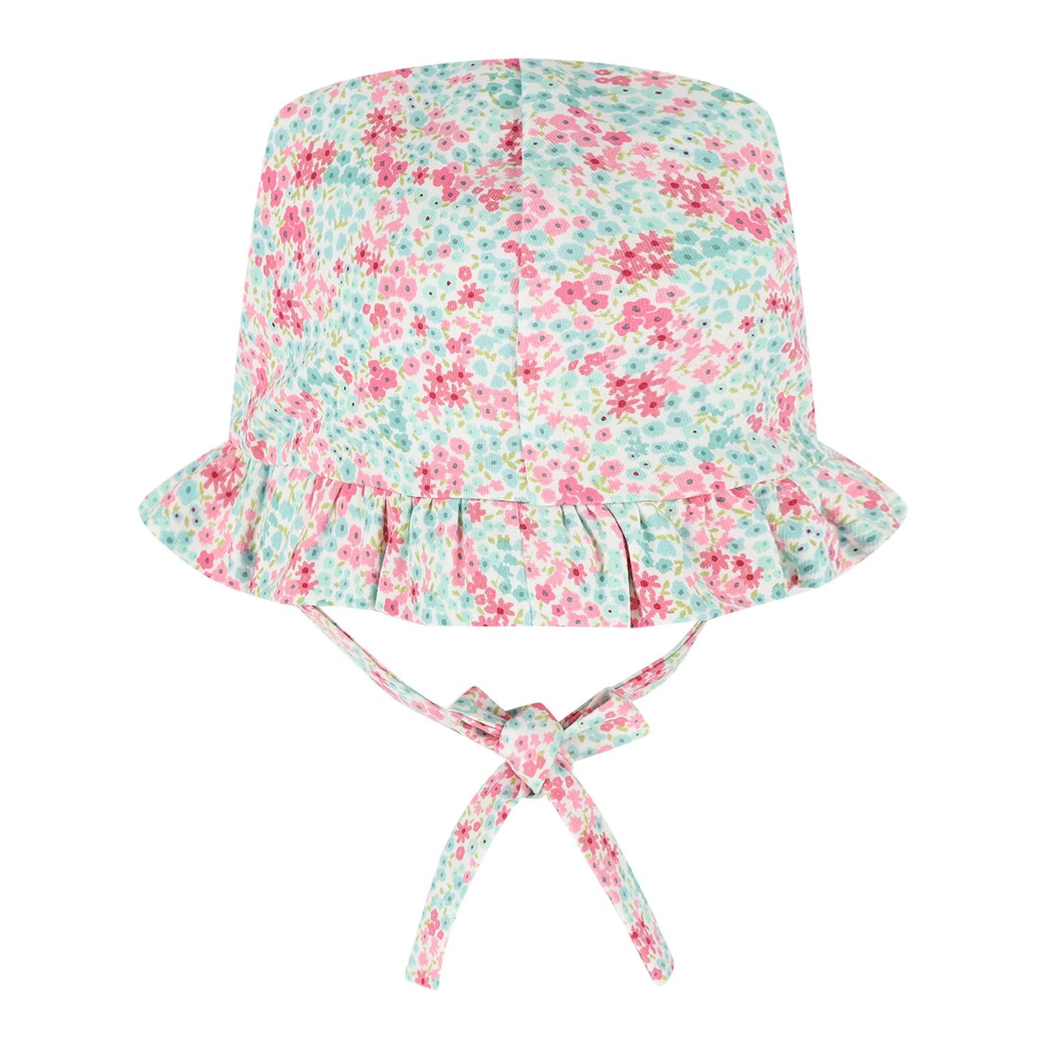 Baby Girls Pink & Green Floral Bodysuit Set, 2, hi-res