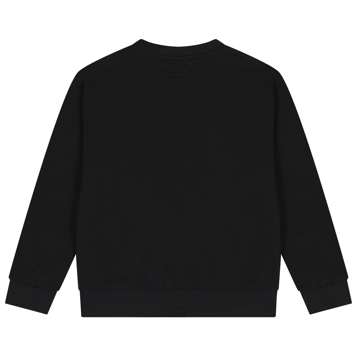 Boys Black Logo Teddy Bear Sweatshirt, 1, hi-res image number null