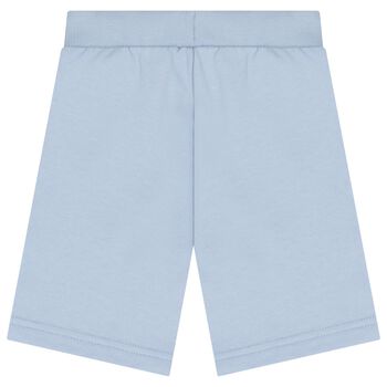 Boys Blue Teddy Bear Logo Shorts