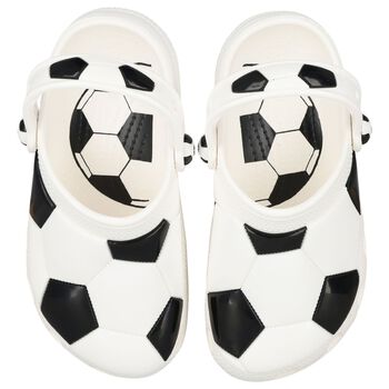 Boys Classic Soccer Ball Clogs Sandals