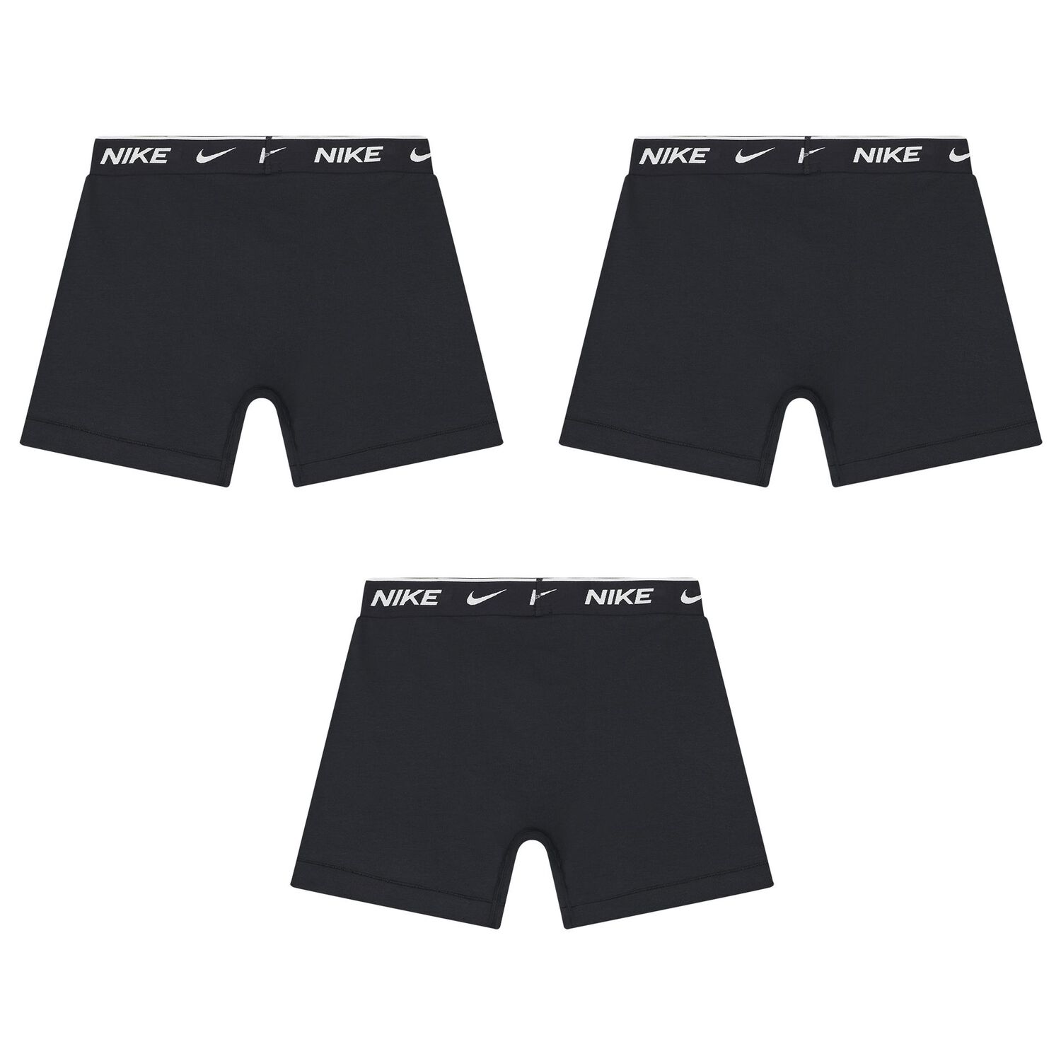 Boys Black Boxer Shorts ( 3-Pack ), 1, hi-res