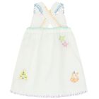 Younger Girls White Dress, 1, hi-res