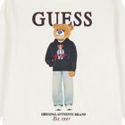 Boys Ivory Teddy Bear Logo Sweatshirt, 1, hi-res