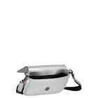 Girls Metallic Silver Ikonik Karl Logo Handbag, 1, hi-res