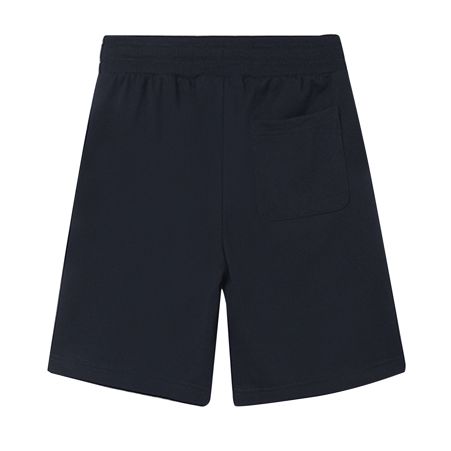 Boys Navy Cotton Shorts, 1, hi-res