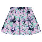 Girls Green & Purple Bow Skirt Set, 1, hi-res