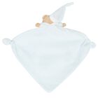 Baby Boys Blue Teddy Bear Doudou Comforter, 1, hi-res