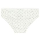 Girls Pink & White Briefs (4 Pack), 1, hi-res