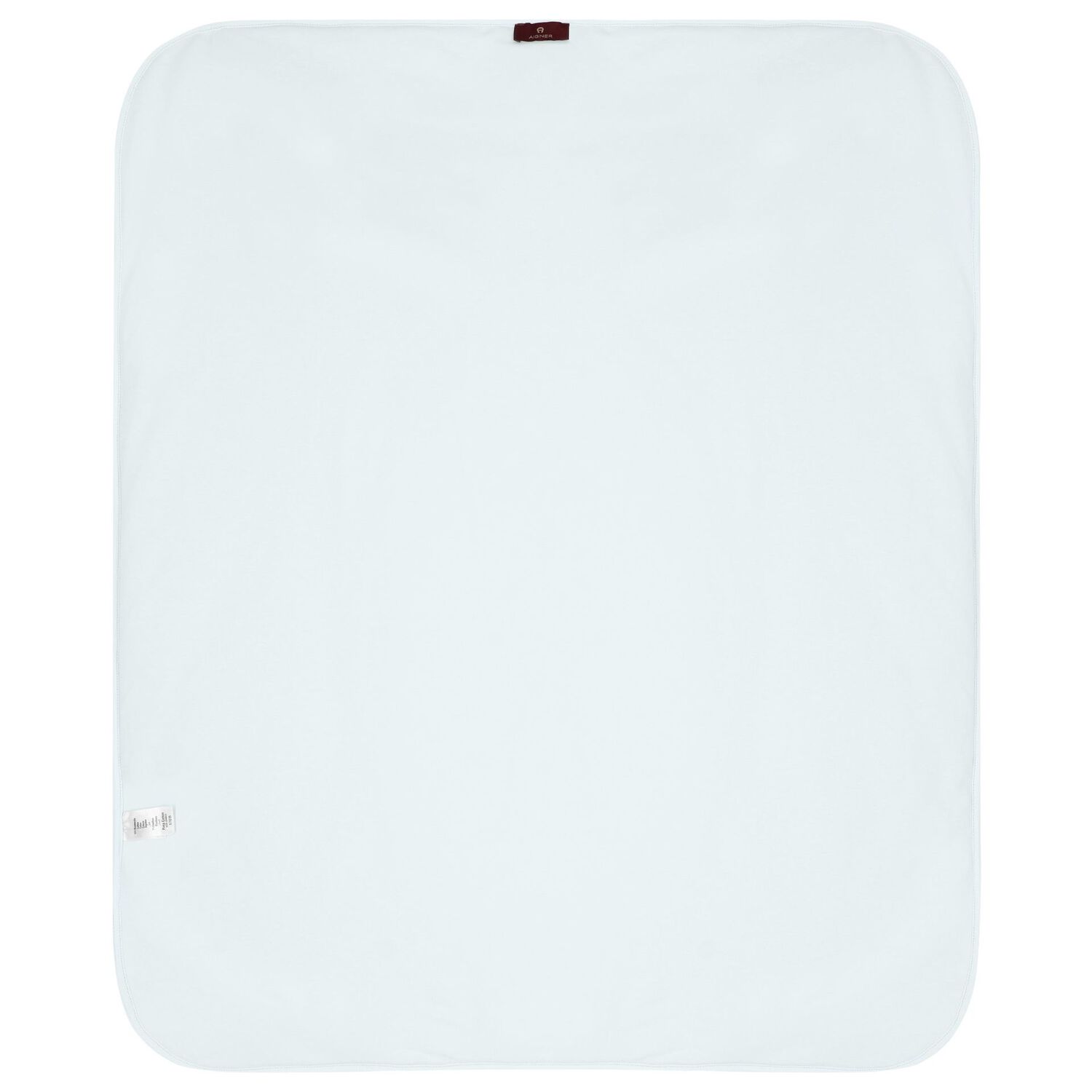 Baby Boys Blue & Gold Logo Blanket, 2, hi-res