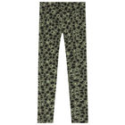 Girls Black & Green Leggings Set, 1, hi-res