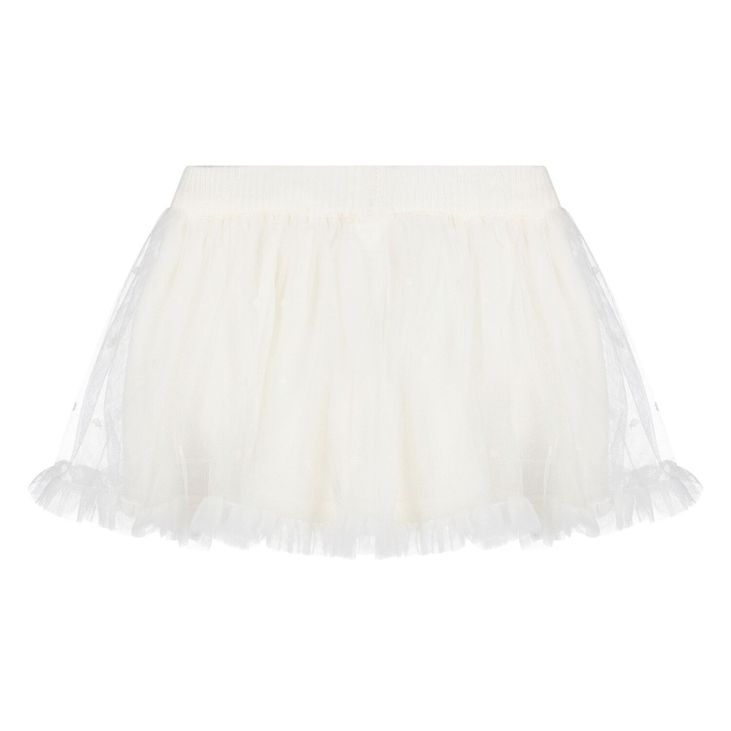 Baby Girls Ivory 3 Piece Skirt Set, 2, hi-res