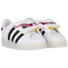 White & Black Superstar Led Lights Trainers, 1, hi-res