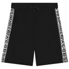Black Logo Shorts, 1, hi-res