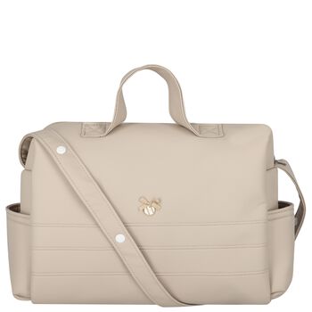 Beige Baby Changing Bag