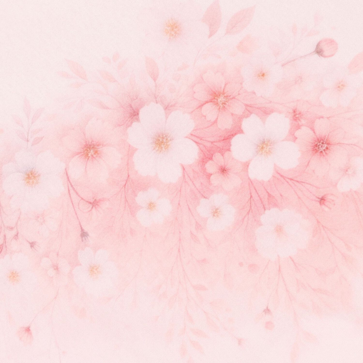 Baby Girls Pink Floral Blanket Set, 1, hi-res