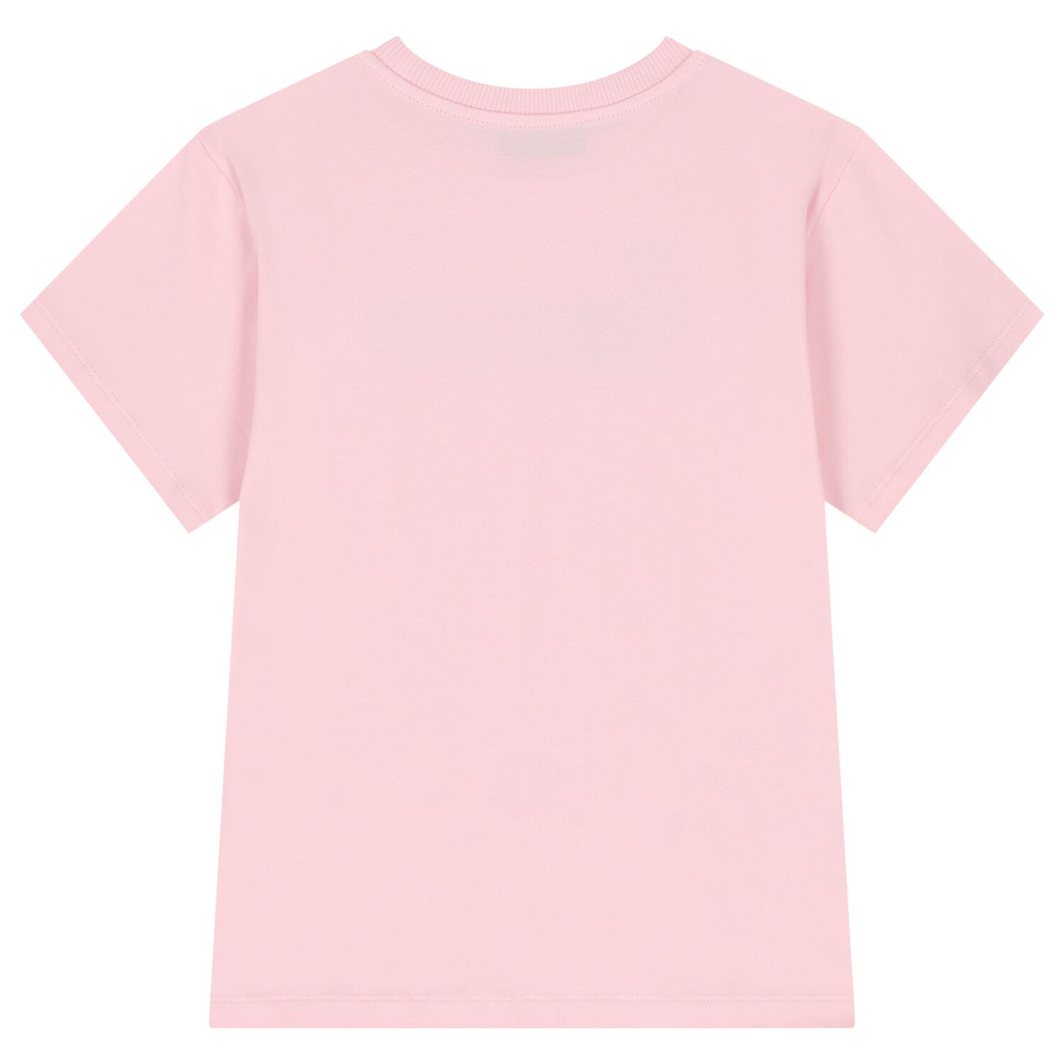 Girls Pink Teddy Bear Logo T-Shirt, 3, hi-res