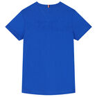 Boys Blue Logo T-Shirt, 4, hi-res
