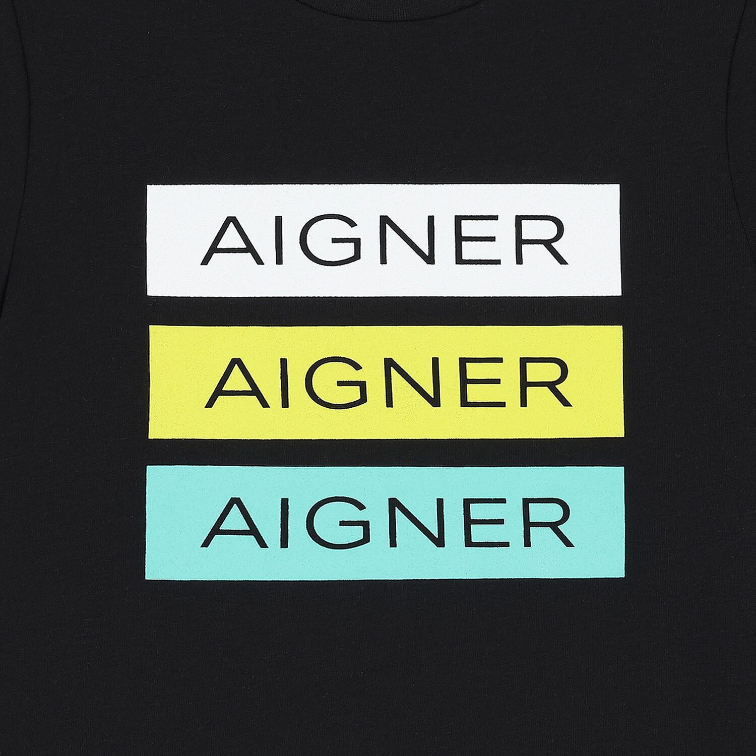 Boys Black Logo T-Shirt, 2, hi-res