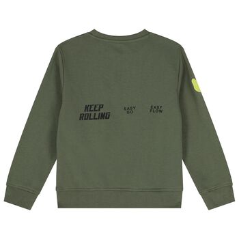 Boys Green Sweatshirt