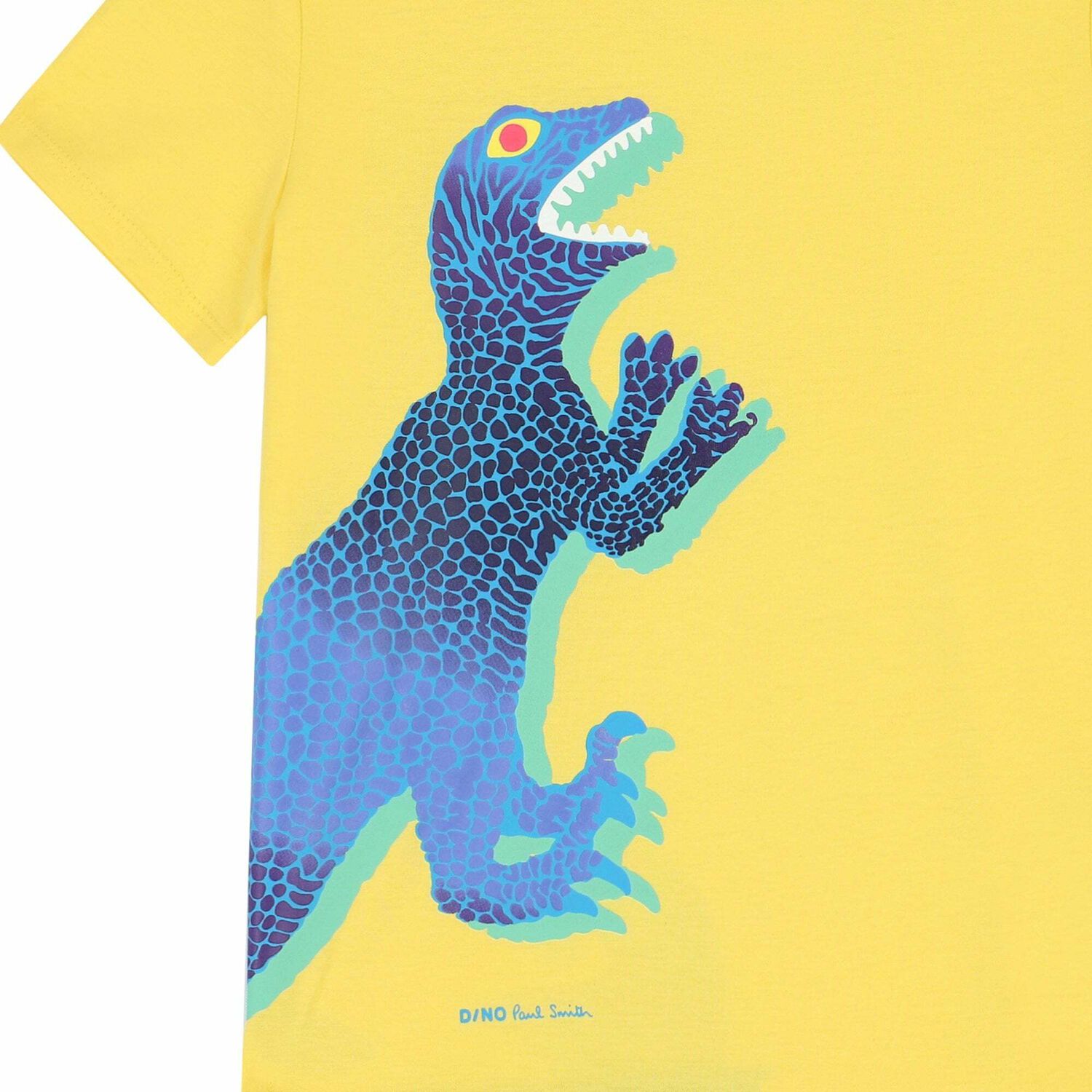 Boys Yellow Dinosaur T-Shirt, 1, hi-res