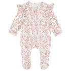 Baby Girls White & Pink Africa Babygrow Gift Set, 1, hi-res