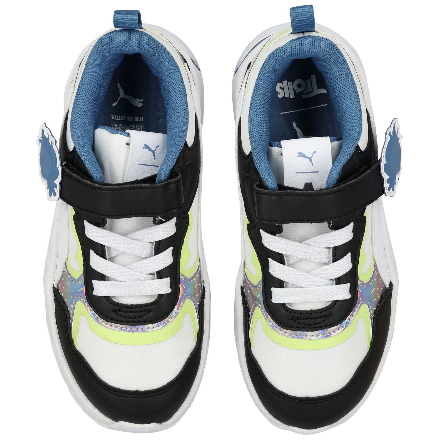 White Trinity Trolls 2 AC+ Trainers, 1, hi-res image number null